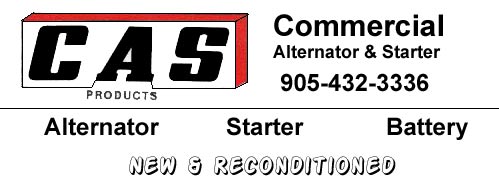 Commercial Alterator & Starter